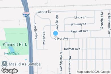 Map image of the property - 5806 Oliver Ave