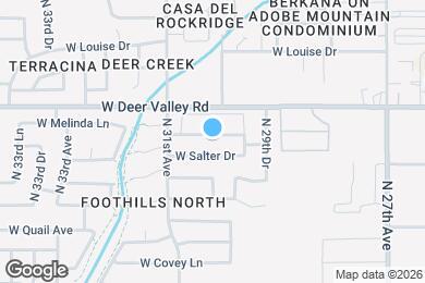 Map image of the property - 3035 W Melinda Ln