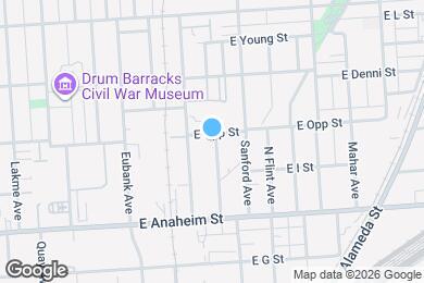 Map image of the property - 947 Dominguez Ave