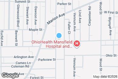 Map image of the property - 440 Glessner Ave