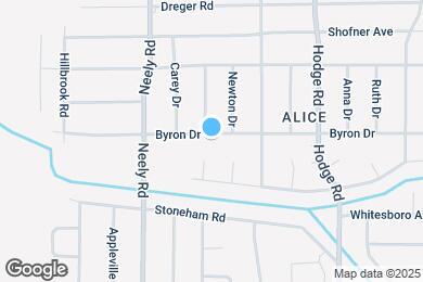 Map image of the property - 307 Byron Dr