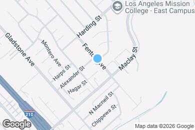 Map image of the property - 12889 Fenton Ave