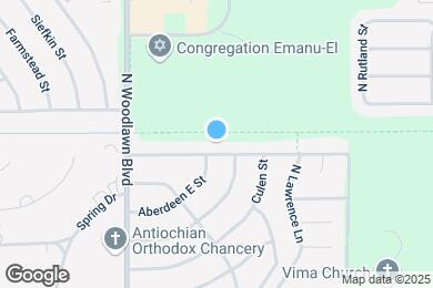 Map image of the property - 6716 E Farmview St