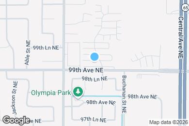 Map image of the property - 9936 Fillmore St NE