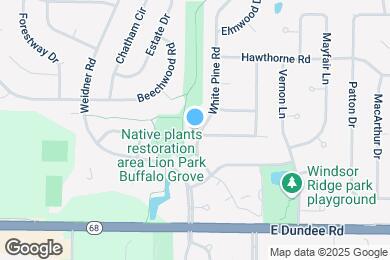 Map image of the property - 680 White Pine Rd