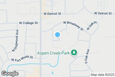 Map image of the property - 2000 W Dallas St