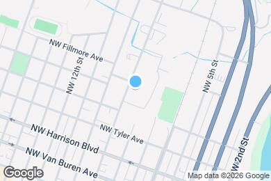 Map image of the property - 777 NW 9th St