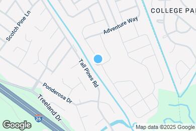 Map image of the property - 1360 Hermitage Ln
