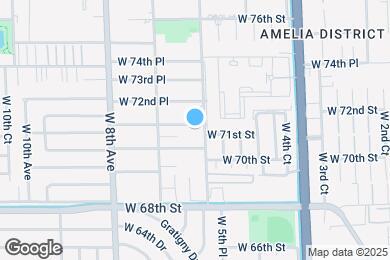 Map image of the property - 630 W 71st Pl