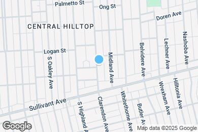 Map image of the property - 370 Clarendon Ave