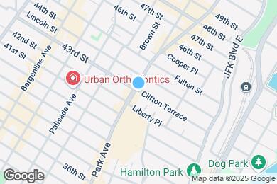 Map image of the property - 97 Clifton Terrace