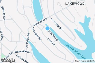 Map image of the property - 3737 Lakeshore Dr