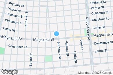 Map image of the property - 4807 Magazine St