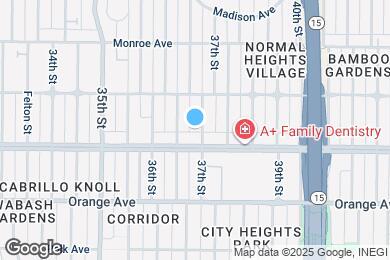 Map image of the property - 4328 37th St