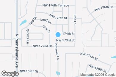 Map image of the property - 1817 NW 173rd St