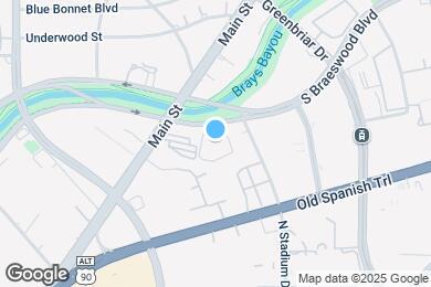 Map image of the property - 2207 S Braeswood Blvd