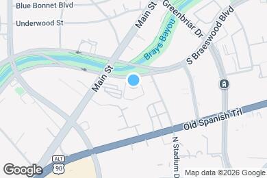 Map image of the property - 2209 S Braeswood Blvd