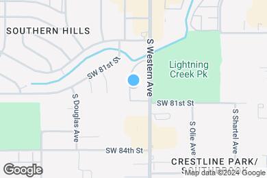 Map image of the property - Lightning Creek