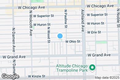 Map image of the property - 1722 W Ohio St