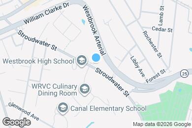Map image of the property - 160 Stroudwater St