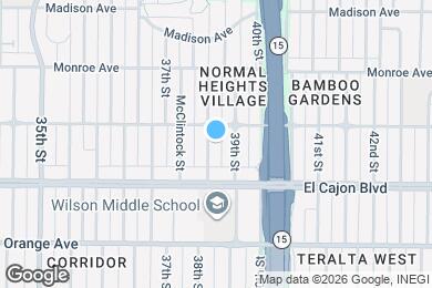Map image of the property - 4365 38th St