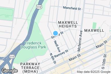 Map image of the property - 814 Smiley St