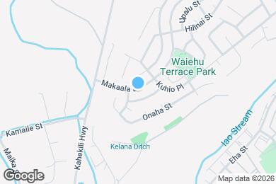 Map image of the property - 1141 Makaala Dr