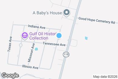 Map image of the property - 210B Arkansas Ave
