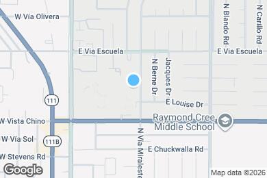 Map image of the property - 1895 N Vía Miraleste