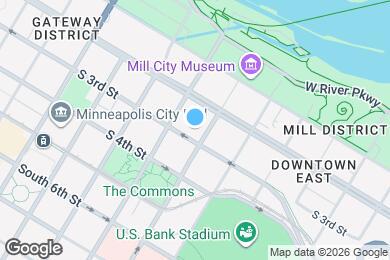 Map image of the property - 250 Park Ave