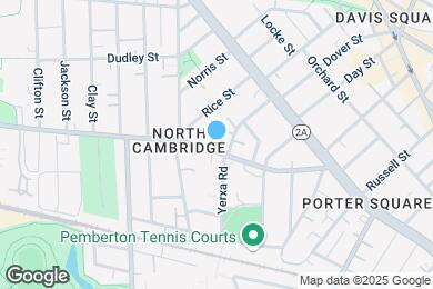 Map image of the property - 117 Rindge Ave