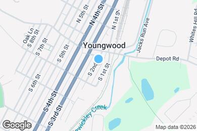 Map image of the property - 14 S 2nd St