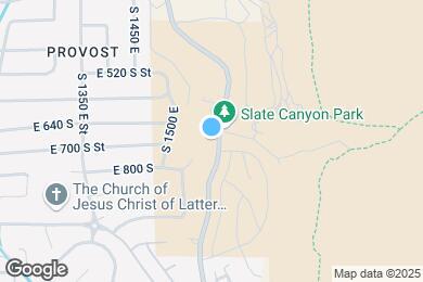 Map image of the property - 694 S Slate Canyon Dr