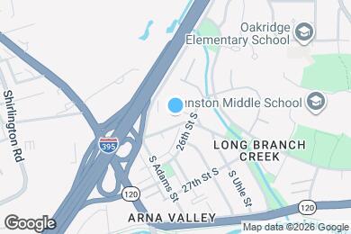 Map image of the property - 2055 26th St S