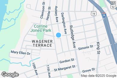 Map image of the property - 907 Ashley Ave