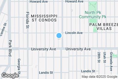 Map image of the property - 3956 Texas St
