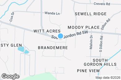 Map image of the property - 1610 Brandemere Ln