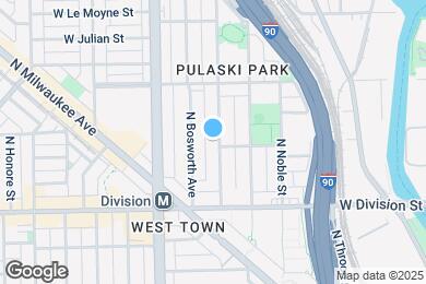 Map image of the property - 1302 N Greenview Ave