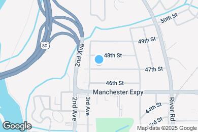 Map image of the property - 315 47th St