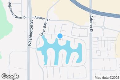 Map image of the property - 47325 Via Koron