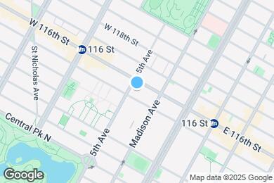 Map image of the property - 1405 Fifth Avenue 6B
