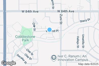 Map image of the property - 2436 W 82nd Pl