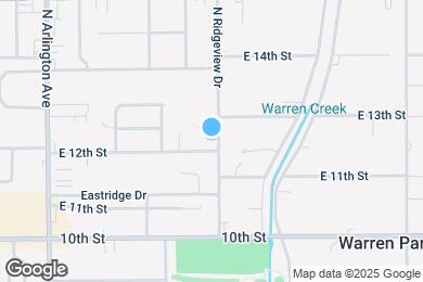 Map image of the property - 1240 N Ridgeview Dr