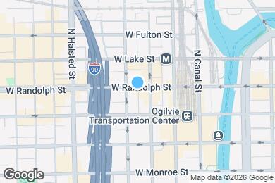 Map image of the property - 619 W Randolph St