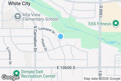 Map image of the property - 10455 S Larkspur Cir