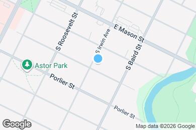 Map image of the property - 741 S Irwin Ave