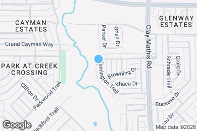 Map image of the property - 913 Remington Trail