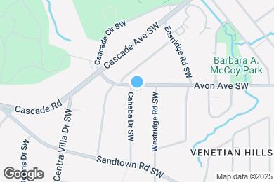 Map image of the property - 1840 Avon Ave SW