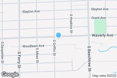 Map image of the property - 1310 Waverly Ave