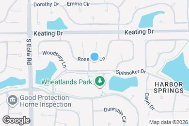Map image of the property - 2671 Rosehall Ln
